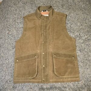 Tom Beckbe Kinsman Vest XL (Waxed Cotton) Made In USA Un-used.